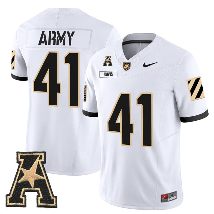 Glenn Davis Jersey #41 Army Black Knights 2025 Vapor Stitched