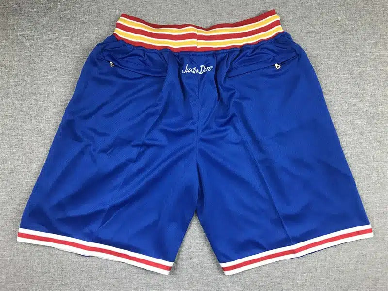 Golden State Warriors Royal Classic Shorts - Basketball Shorts Store