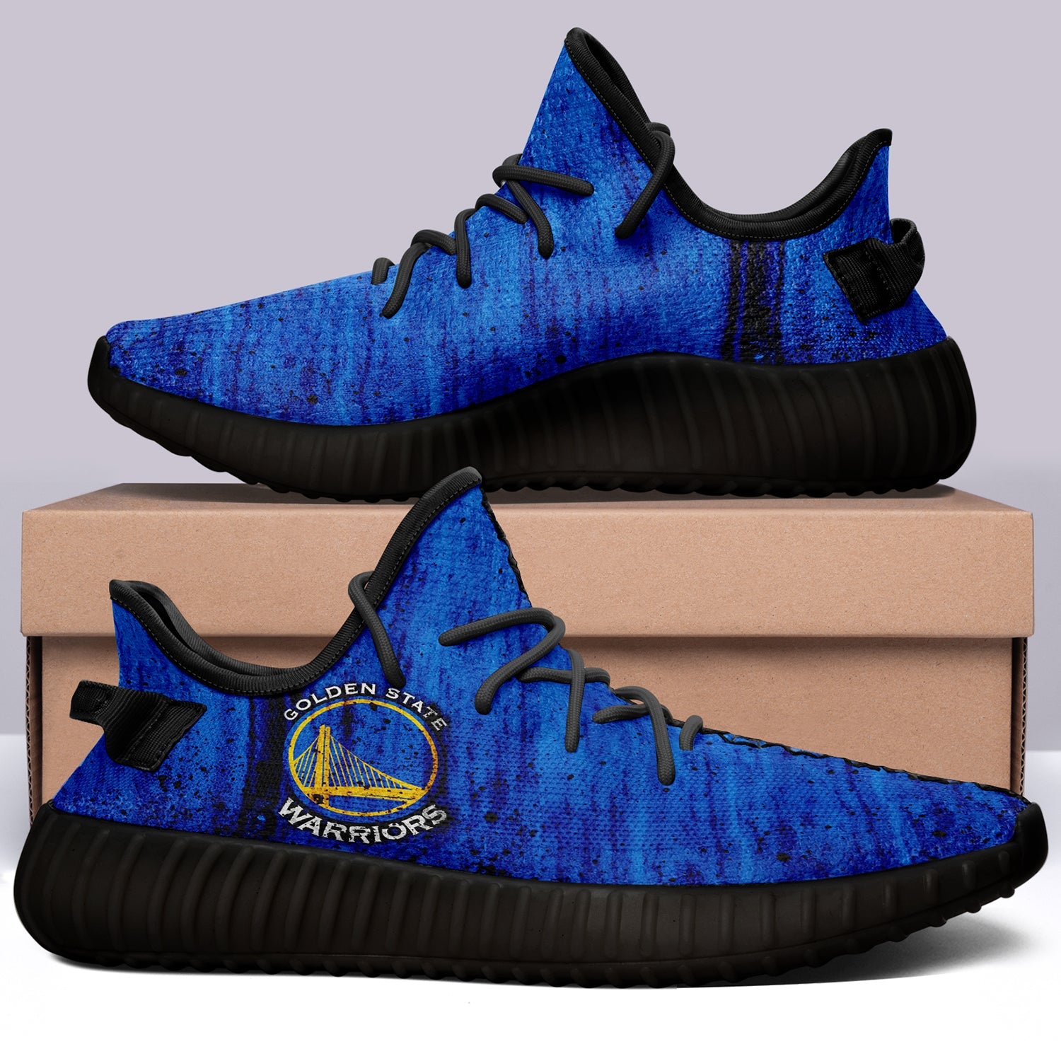 Golden State Warriors NBA 350v Yeezy Sneakers For Men Women Fans