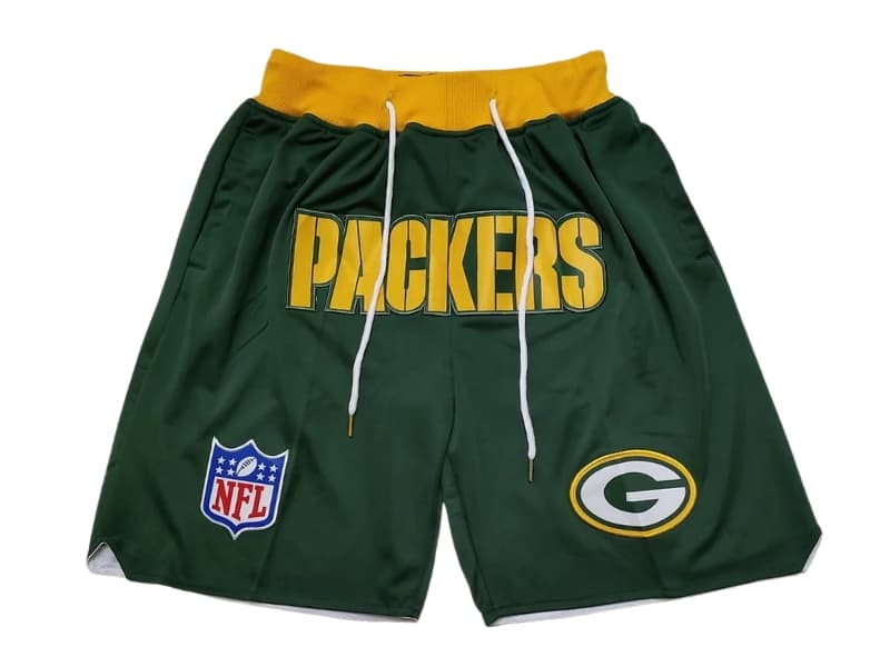 Green Bay Packers Shorts – Green