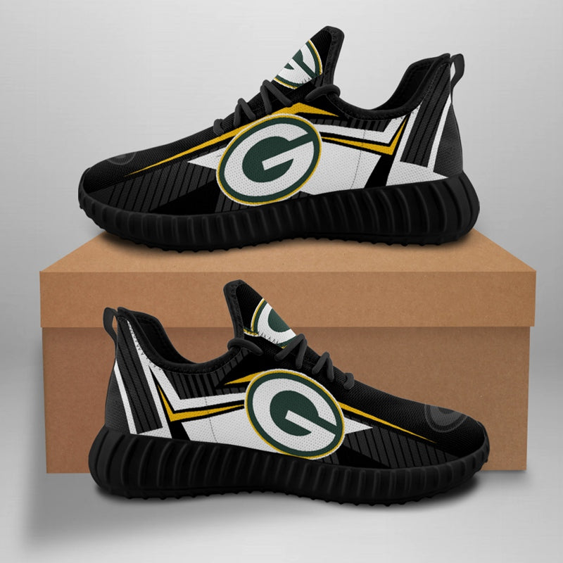 Green Bay Packers Sneaker Shoes NFL For Men Women Fans