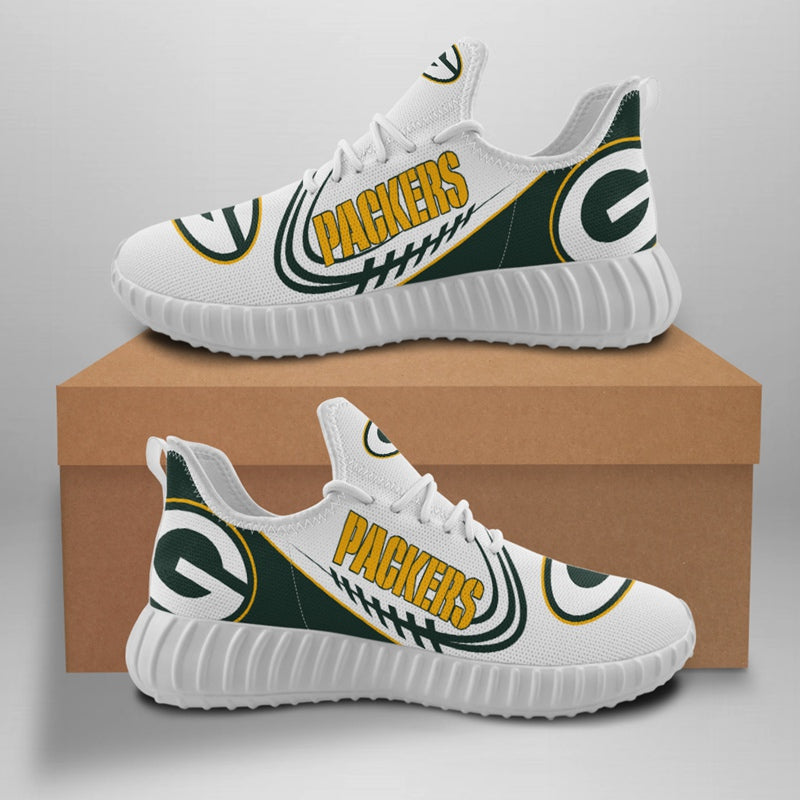 Green Bay Packers Sneaker Shoes NFL For Men Women Fans