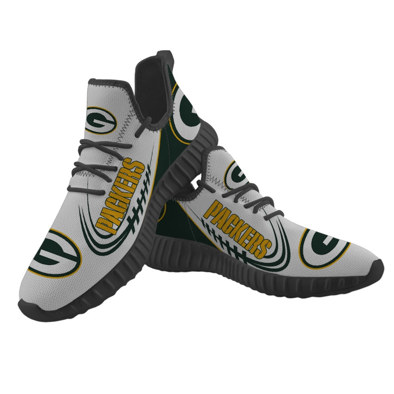 Green Bay Packers Sneaker Shoes NFL For Men Women Fans