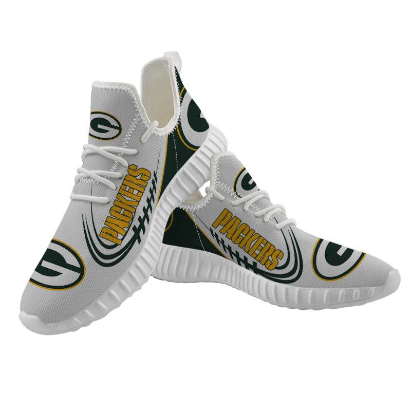 Green Bay Packers Sneaker Shoes NFL For Men Women Fans