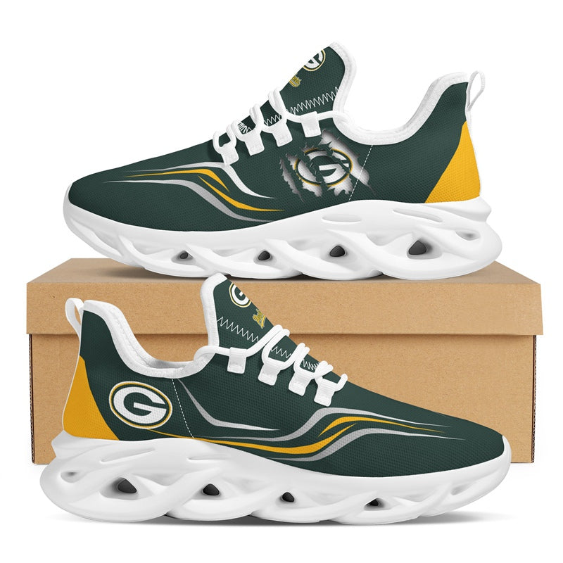Green Bay Packers Max Soul Sneakers Shoes Elevate Your Every Step