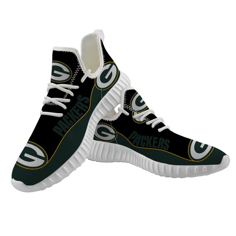 Green Bay Packers Sneaker Shoes NFL For Men Women Fans