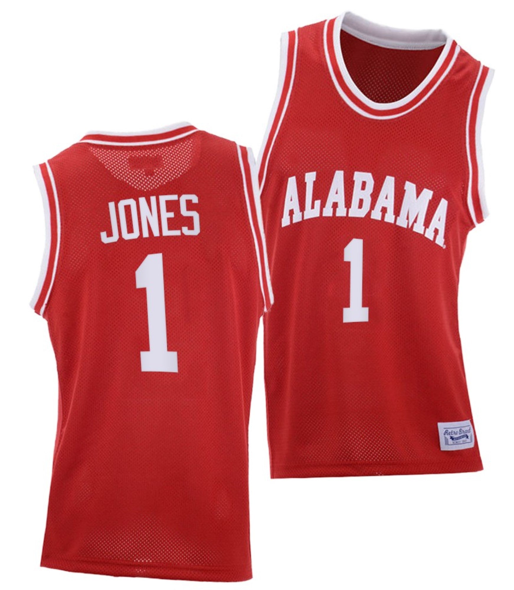Herbert Jones Jersey Alabama Crimson Tide College Basketball Replica White #1
