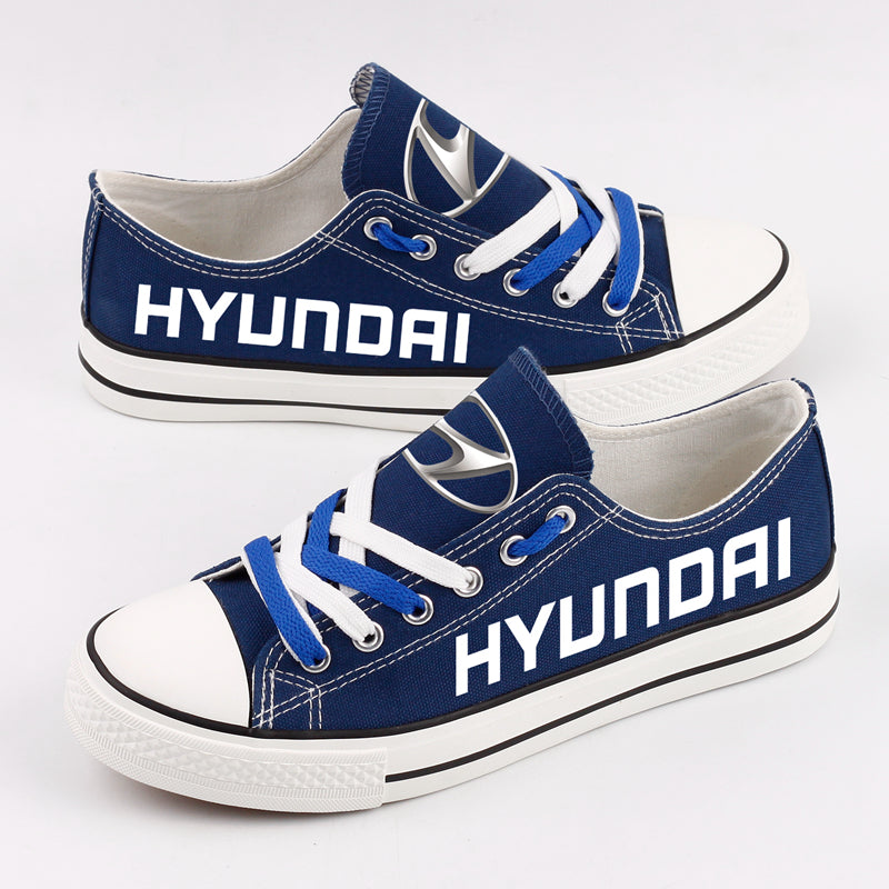 Hyundai Canvas Sneakers Shoes For Men Women Fans