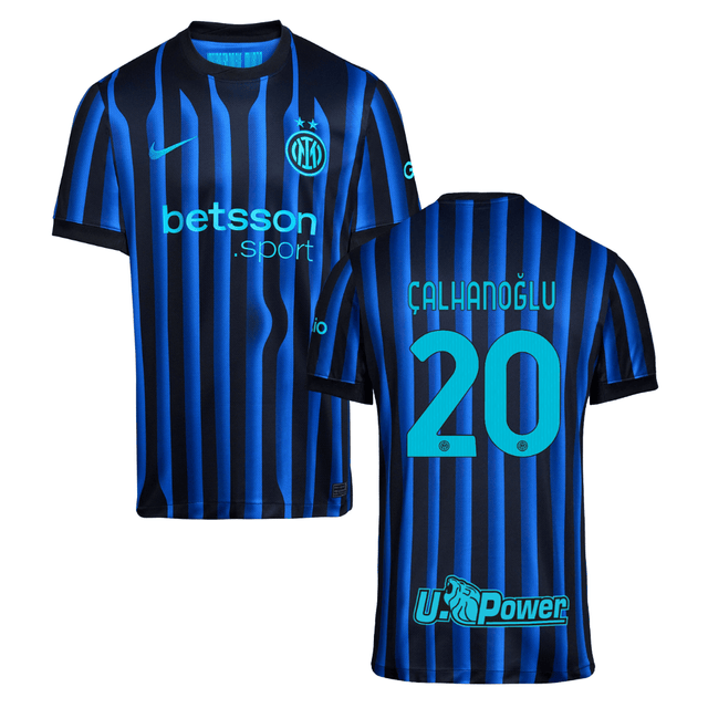 Hakan Çalhanoğlu 20 Inter Milan 2025-26 Third Match Jersey – Gray