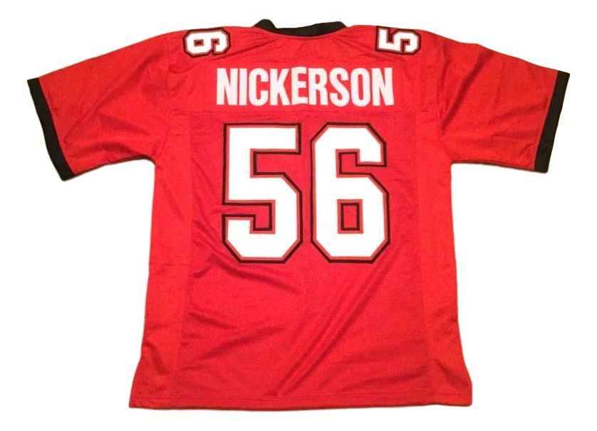 Hardy Nickerson Jersey #56 Custom Unsigned Football Stitched Red