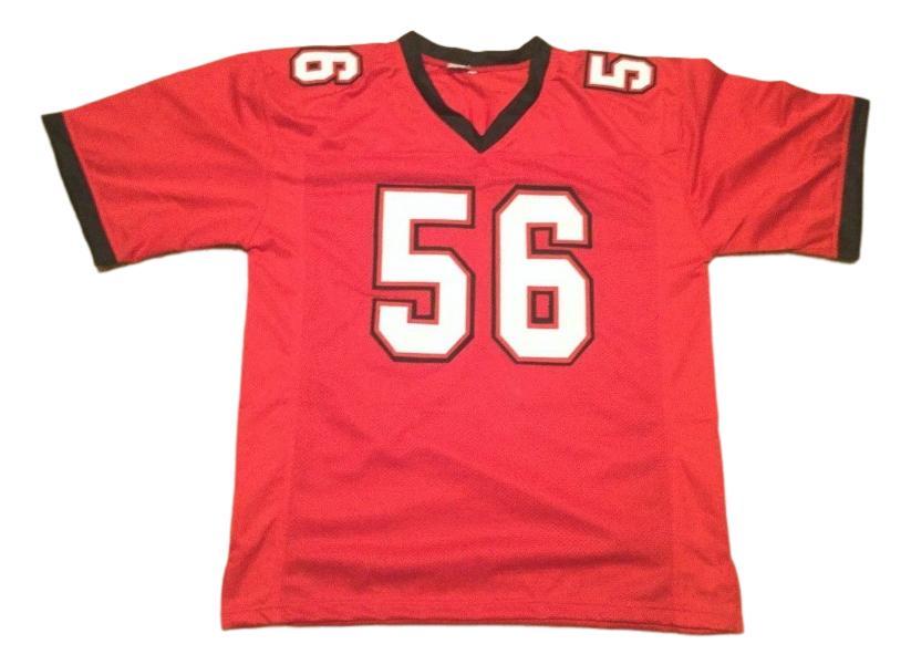 Hardy Nickerson Jersey #56 Custom Unsigned Football Stitched Red
