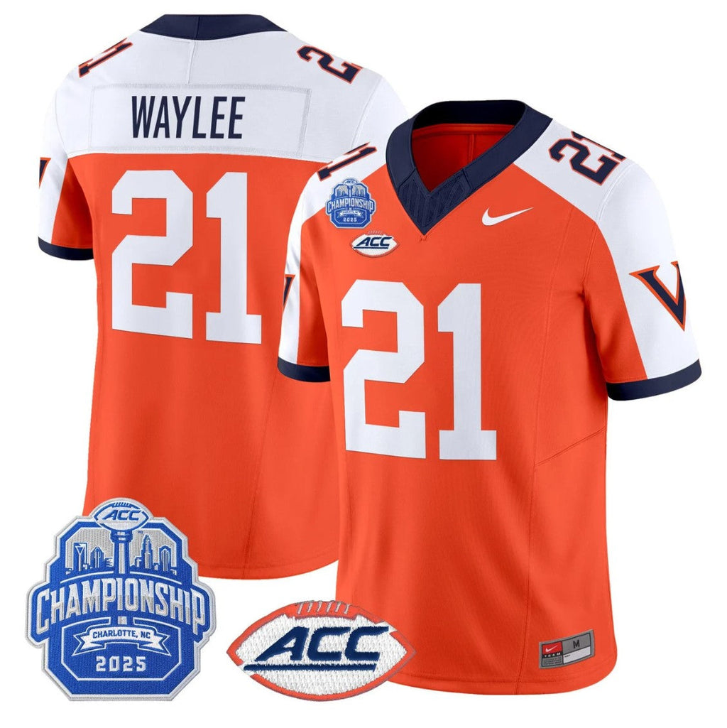 Harrison Waylee Jersey #21 Virginia 1995 Throwbacks 2025 ACC Championship