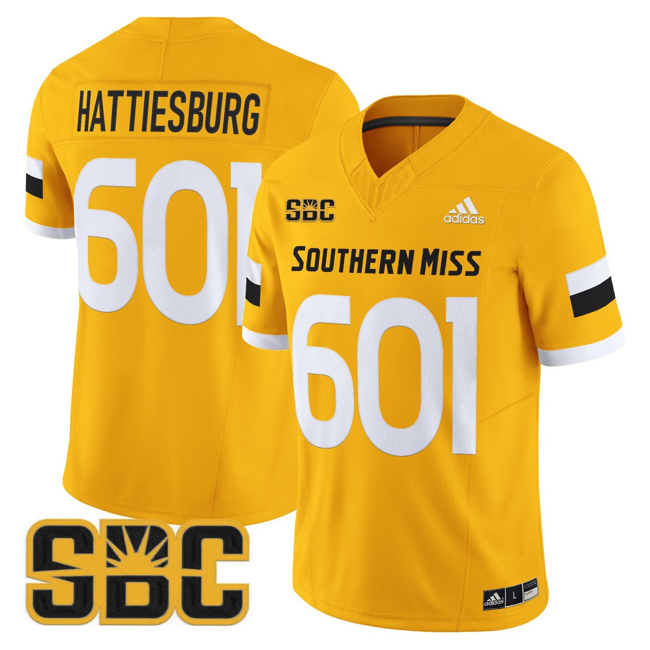 Carl Chester Jersey #7 Southern Miss Golden Eagles 2025 Vapor Limited Stitched