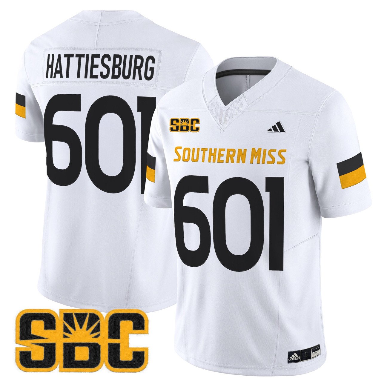 Carl Chester Jersey #7 Southern Miss Golden Eagles 2025 Vapor Limited Stitched