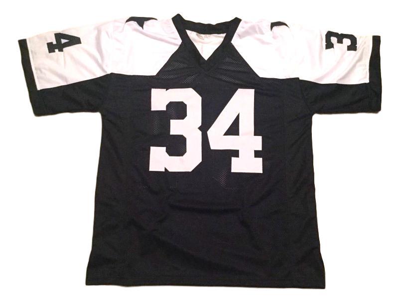 Herschel Walker Jersey #34 Custom Unsigned Football Stitched White Blue