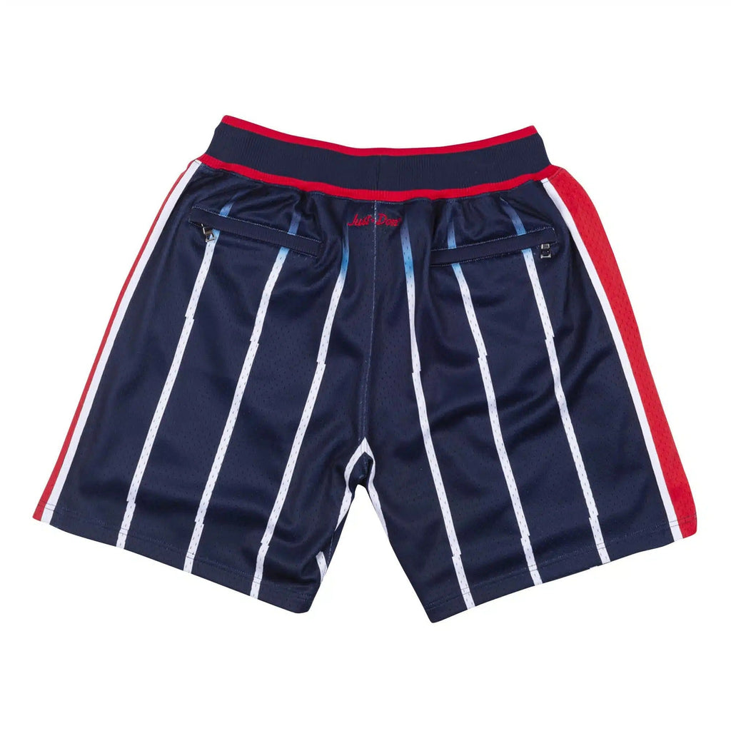 Houston Rockets 1995-96 Navy Shorts - Basketball Shorts Store