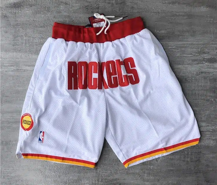 Houston Rockets Shorts White