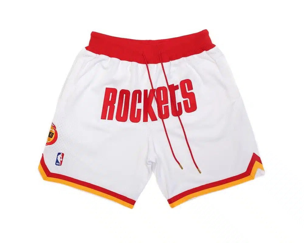 Houston Rockets Shorts White