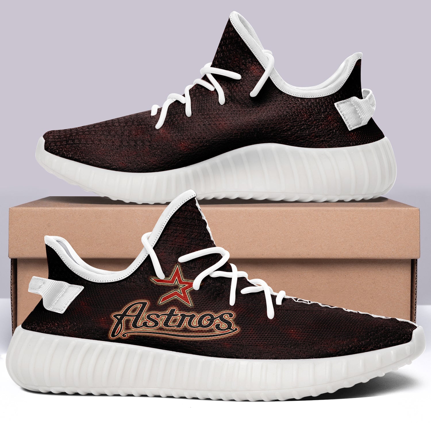Houston Astros NFL 350v Yeezy Sneakers For Men Women Fans