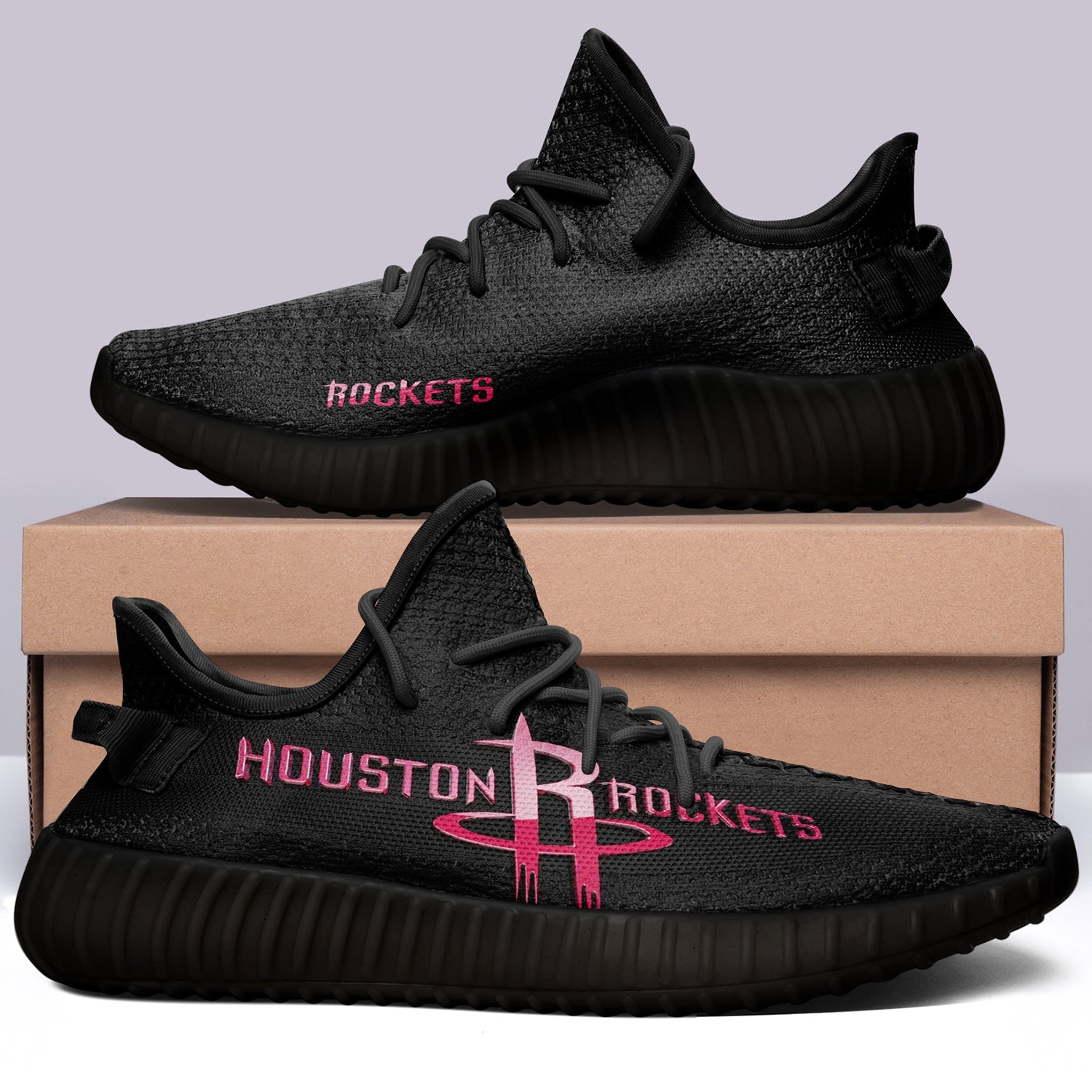 Houston Rockets NBA 350v Yeezy Sneakers For Men Women Fans
