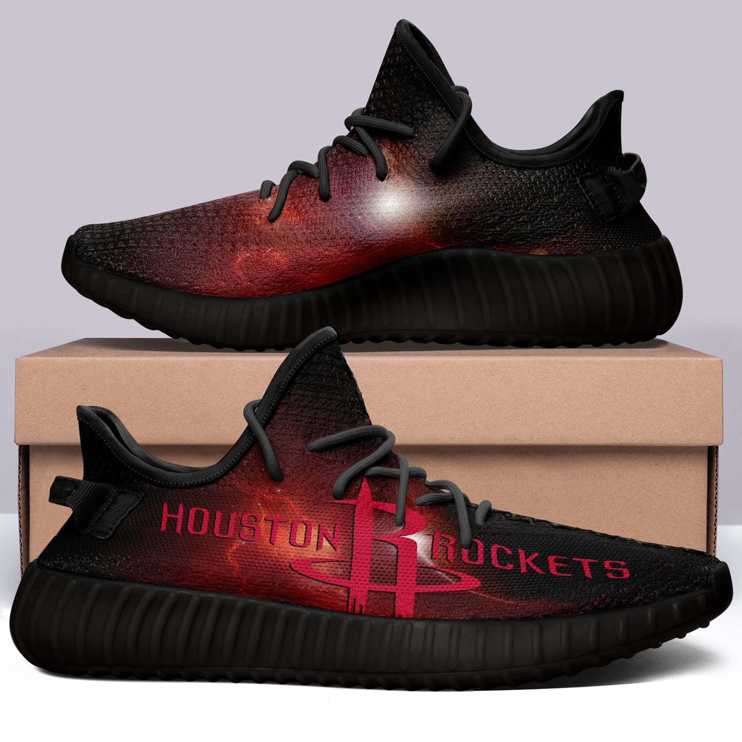 Houston Rockets NBA 350v Yeezy Sneakers For Men Women Fans