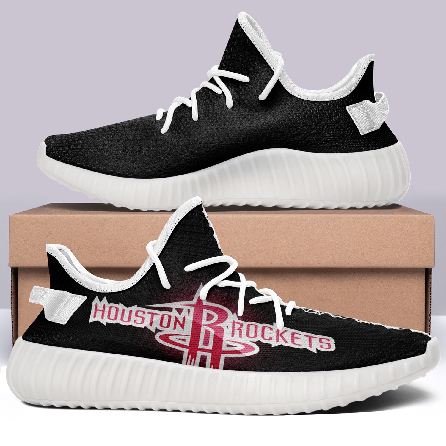 Houston Rockets NBA 350v Yeezy Sneakers For Men Women Fans