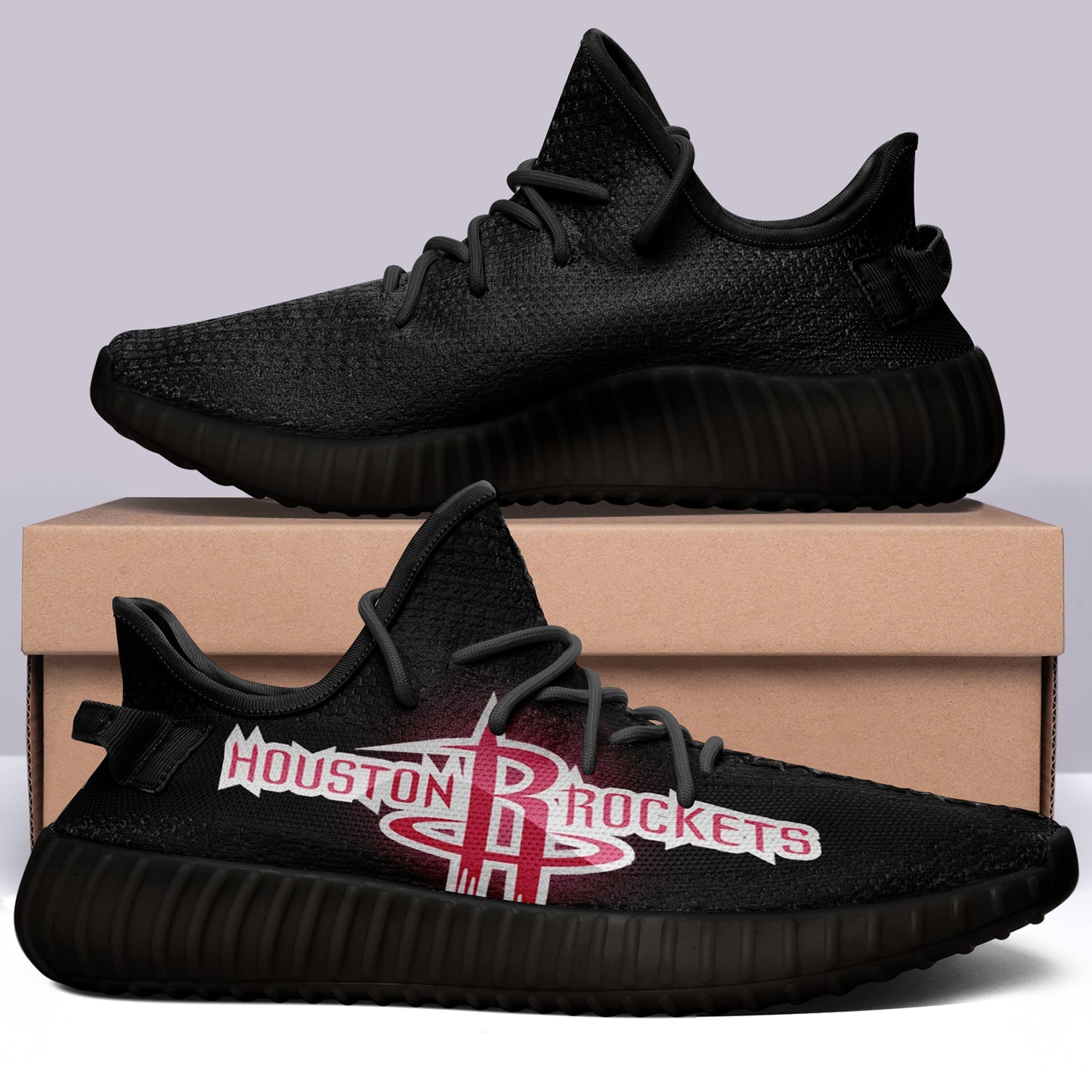 Houston Rockets NBA 350v Yeezy Sneakers For Men Women Fans