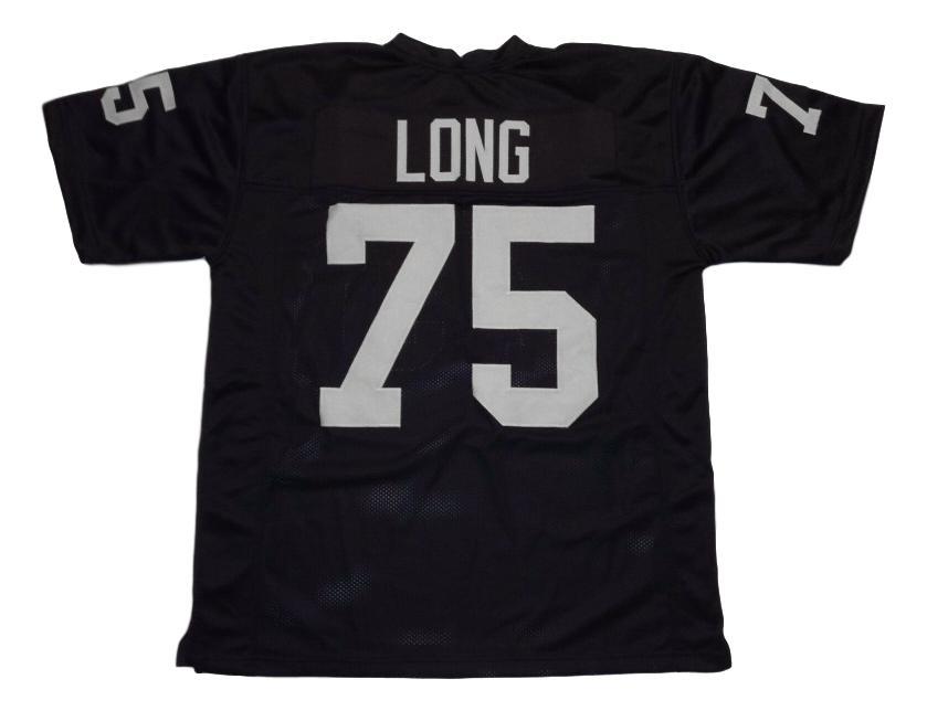 Howie Long Jersey #75 Custom Unsigned Football Stitched Black