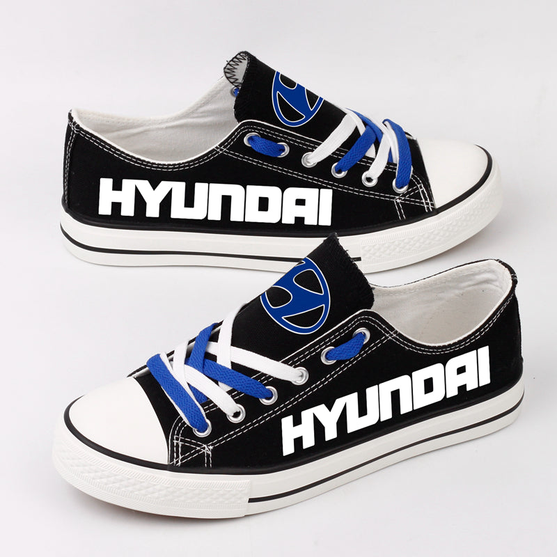 Hyundai Canvas Sneakers Shoes For Men Women Fans