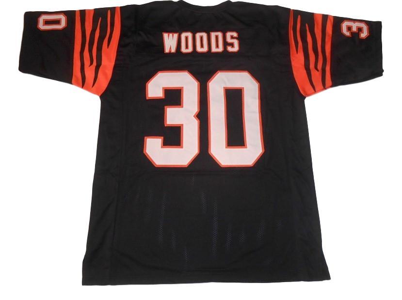 Ickey Woods Jersey #30 Custom Unsigned Football Stitched Black
