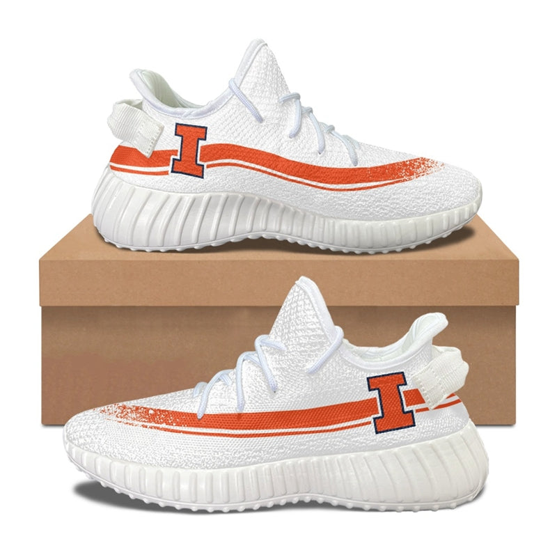 Illinois Fighting Illini WK6 Sport Sneaker Shoes For Men Women Fans
