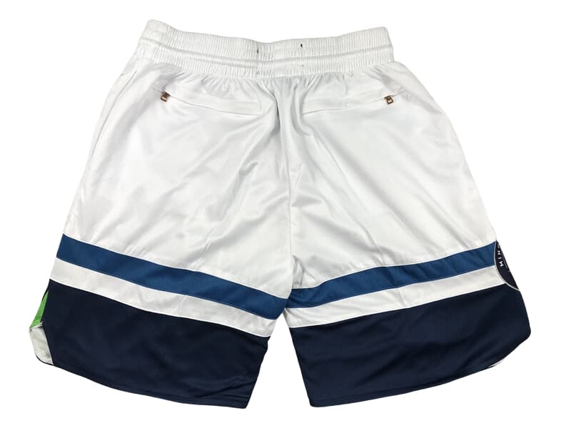 Minnesota Timberwolves Association Swingman White Shorts