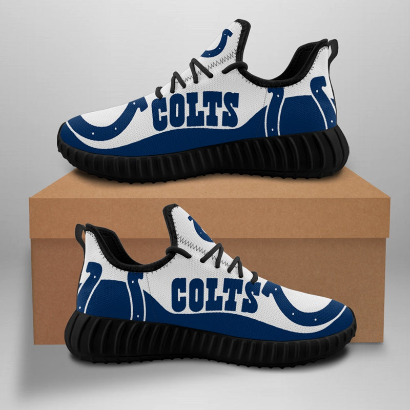 Indianapolis Colts Sneaker Shoes NFL For Men Women Fans