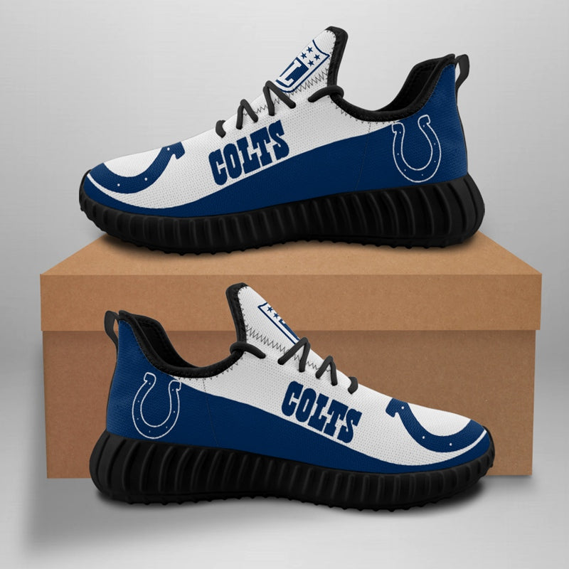 Indianapolis Colts Sneaker Shoes NFL For Men Women Fans