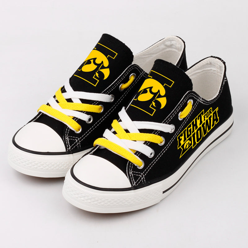 Iowa Hawkeyes Sport Sneakers Shoes For Men Women Fans