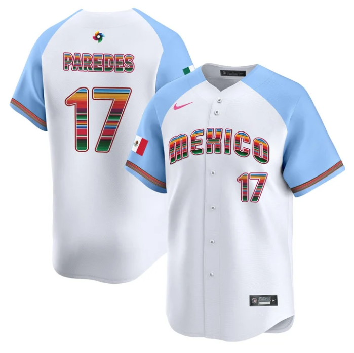 Isaac Paredes Jersey #17 Team Mexico 2026 World Baseball Serape Edition Stitched