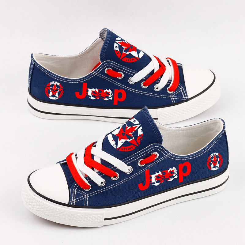 JEEP Canada Canvas Sneakers Shoes For Men Women Fans