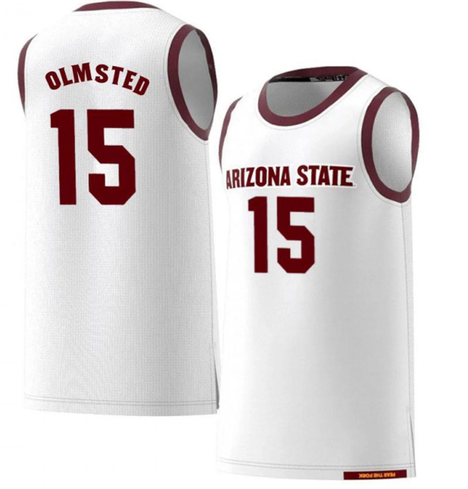 John Olmsted Jersey #15 Arizona State Sun Devils College Basketball