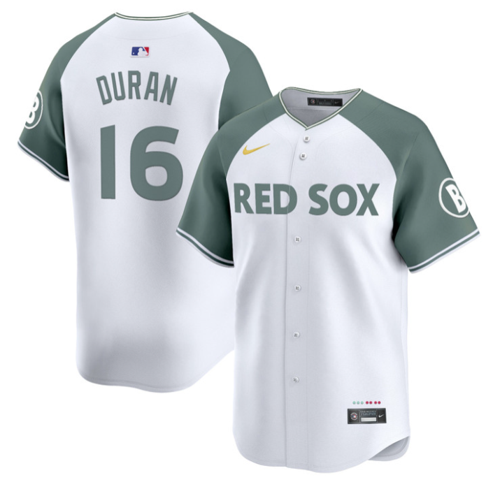 Jarren Duran Jersey #16 Boston Red Sox 2025 City Connect Vapor Premier Limited Stitched Alternate