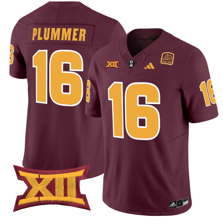 Jake Plummer Jersey #16 Arizona State Sun Devils Vapor Limited College Football Maroon