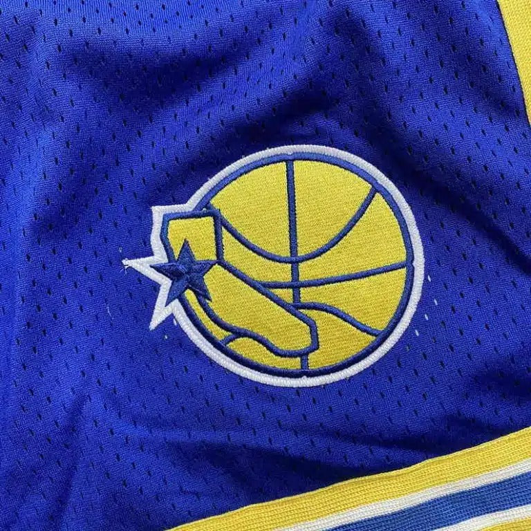 Golden State Warriors Retro Just Don Style 1995-1996 Shorts