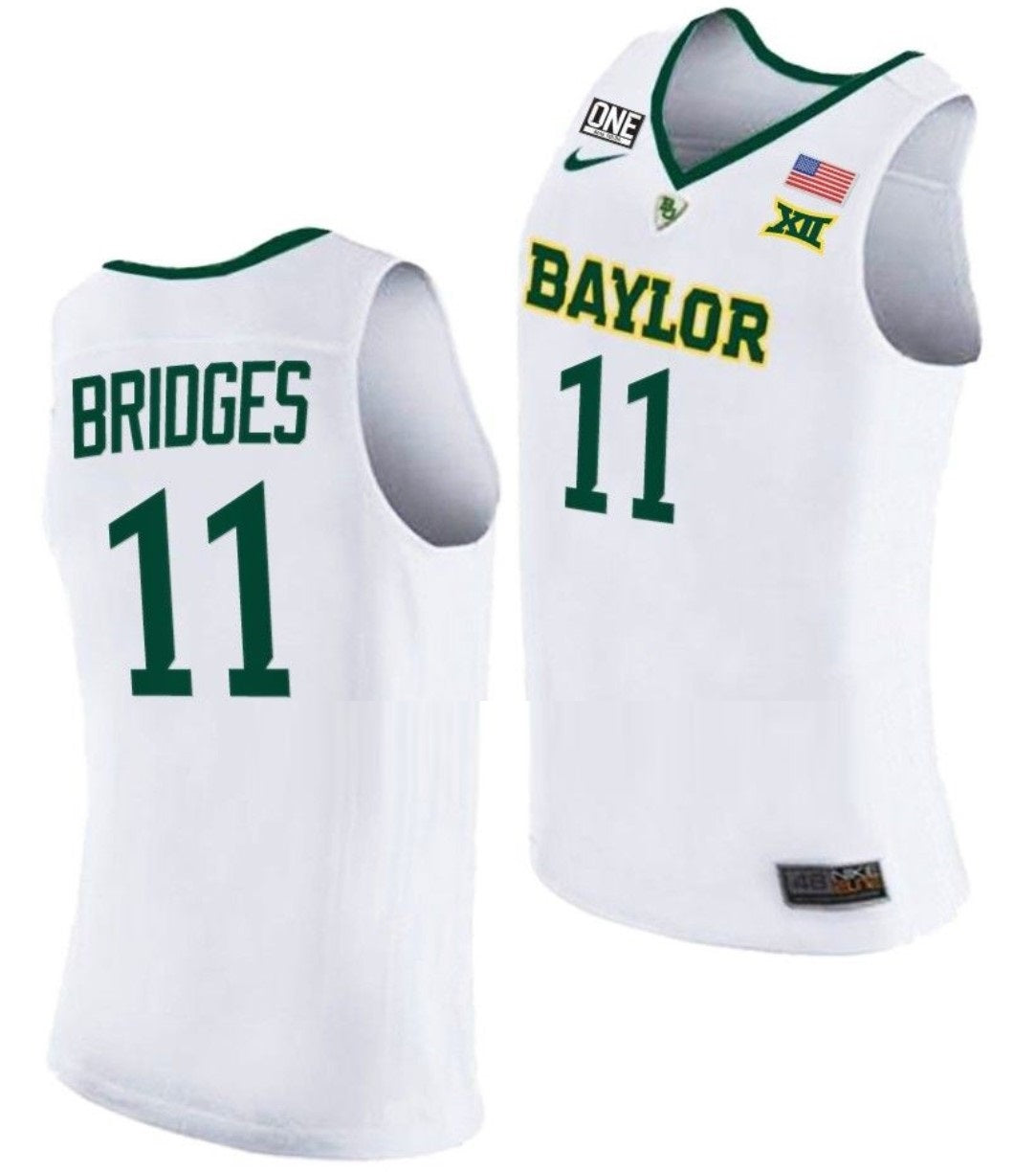 Jalen Bridges Jersey Baylor Bears College Basketball #11