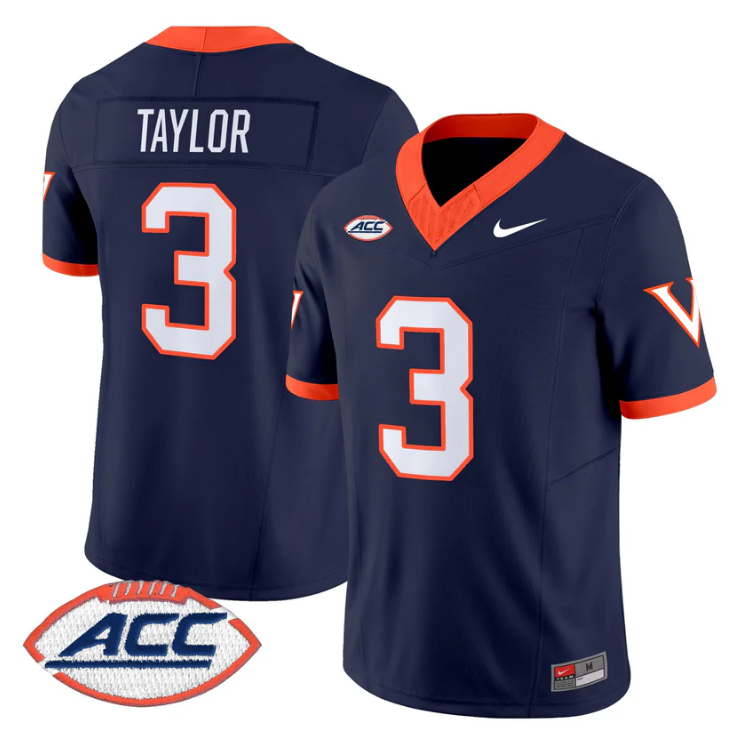 J'Mari Taylor Jersey #3 Virginia Cavaliers 1995 Throwbacks Stitched
