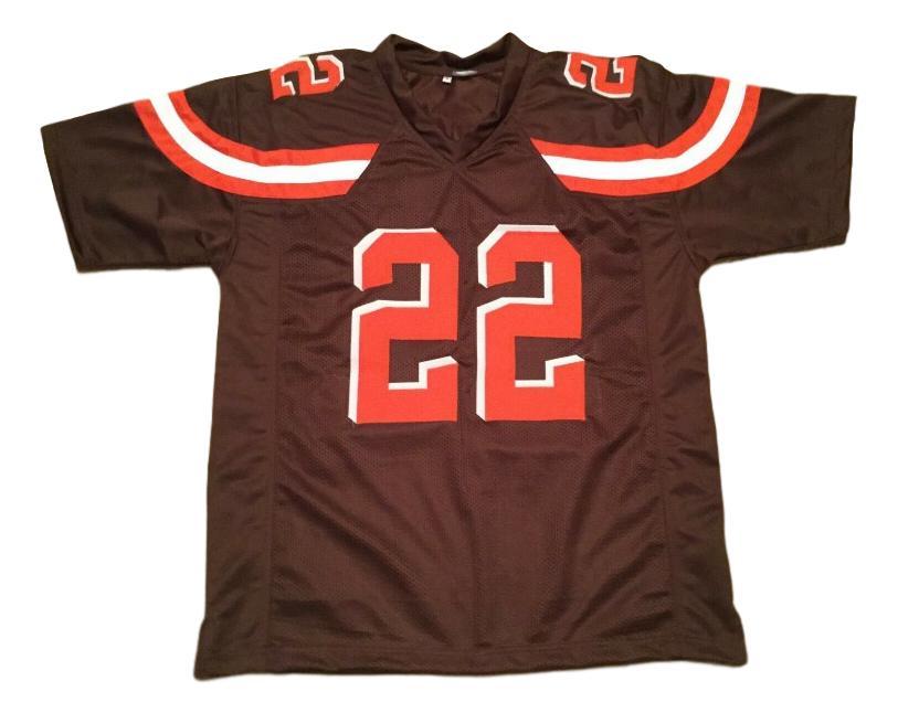 Jabrill Peppers Jersey #22 Custom Unsigned Football Stitched Brown