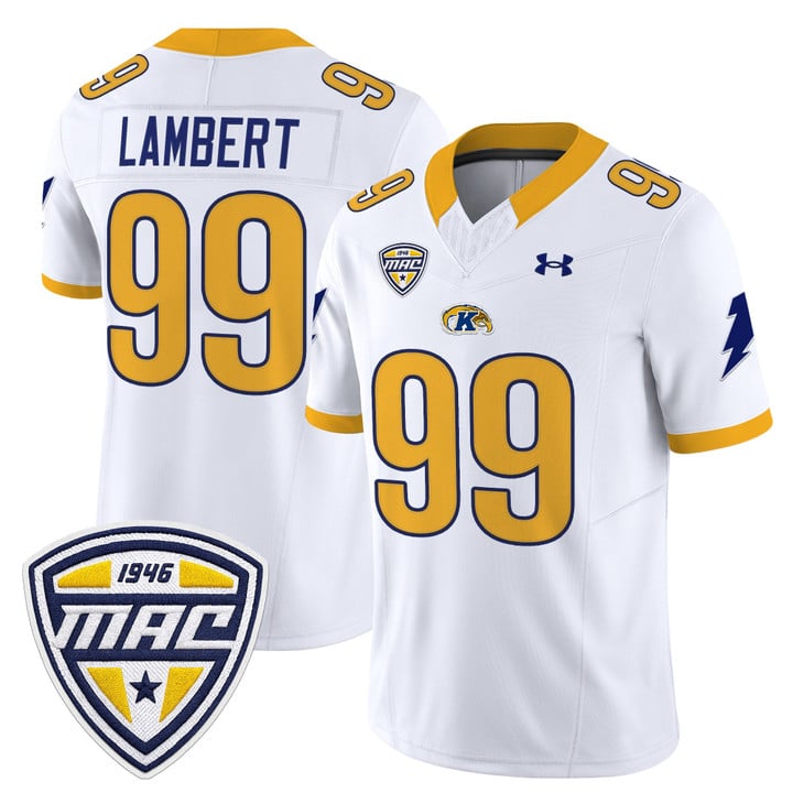 Jack Lambert Jersey #99 Kent State Golden Flashes 2025 Stitched