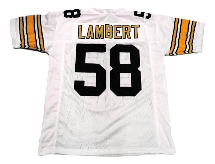 Jack Lambert Jersey #58 Custom Unsigned Football Stitched White