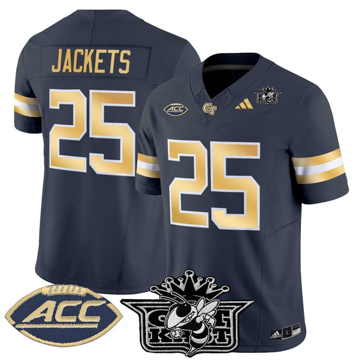 Jackets Jersey #25 Outkast Georgia Tech Yellow Jackets 2025 Stitched