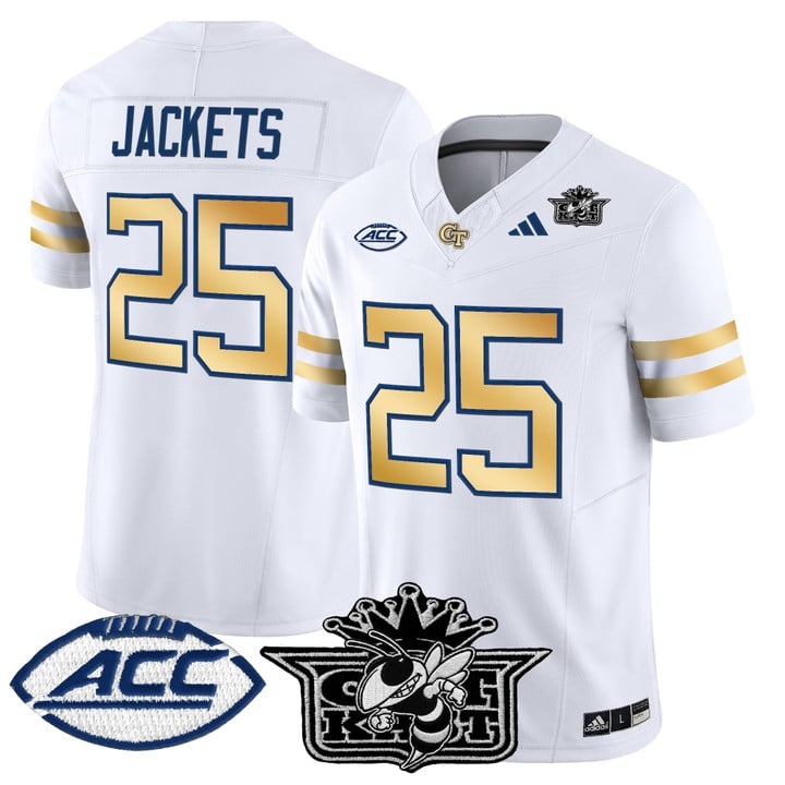 Jackets Jersey #25 Outkast Georgia Tech Yellow Jackets 2025 Stitched