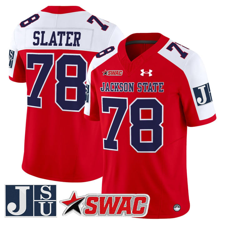 Jackie Slater Jersey #78 Jackson State Tigers 2025 Limited Stitched