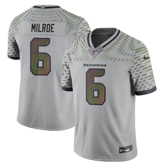 Jalen Milroe Jersey #6 F.U.S.E. Football Limited Rivalry Series Stitched